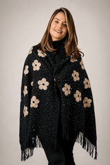 Echarpe Bordado Flanelado - Naguirre Shop