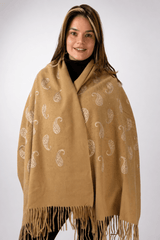Echarpe Bordado Flanelado - Naguirre Shop
