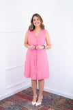 Vestido Vanessa – Midi Regata Ajustável em Viscose Marrant