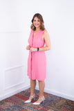 Vestido Vanessa – Midi Regata Ajustável em Viscose Marrant