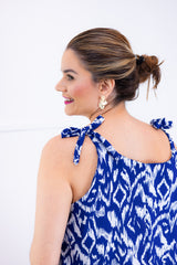 Vestido Paty – Decote Redondo e Alças Ajustáveis em Crepe