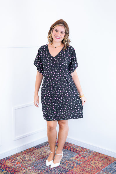Vestido Malha Confort Manga Morcego Helena