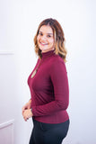 Blusa Donna - Manga longa com Golinha