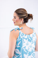 Vestido Paty – Decote Redondo e Alças Ajustáveis em Crepe