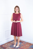 Vestido Malha Confort Regata Midi Sofia