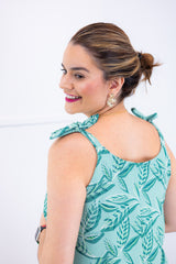Vestido Paty – Decote Redondo e Alças Ajustáveis em Crepe
