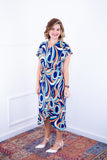 Vestido Malha Confort Manga Envelope Havaí
