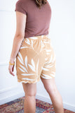 Conjunto Kimono Dora Oversized Estampado e Bermudinha em Crepinho