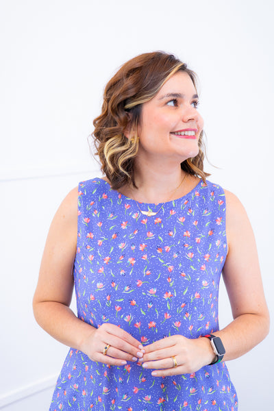 Vestido Sofia - Malha Confort Regata Midi