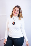 Blusa Donna - Manga longa com Golinha