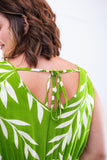 Vestido Regata Longuete com Decote V em Viscolinho Gabriela