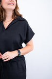 Conjunto Salvador - Bermudinha e Blusa em Linho Light