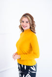 Blusa Donna - Manga longa com Golinha