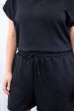 Conjunto Salvador - Bermudinha e Blusa em Linho Light