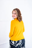 Blusa Donna - Manga longa com Golinha