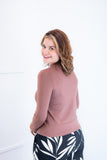 Blusa Donna - Manga longa com Golinha