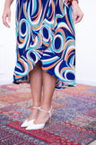 Vestido Malha Confort Manga Envelope Havaí