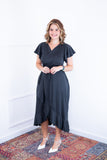 Vestido Malha Confort Manga Envelope Havaí