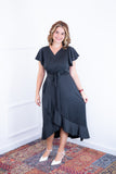 Vestido Malha Confort Manga Envelope Havaí