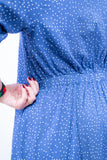 Vestido Chemise Midi Gola V em Viscolinho Bruna