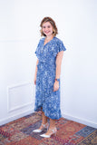 Vestido Malha Confort Manga Envelope Havaí