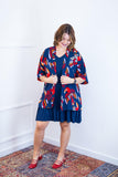 Kimono Brasil - Manga Ampla em Viscolinho