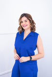 Blusa Júlia – Em Linho Light com Detalhes Laterais