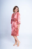 Robe de Cetim Amplo Charlotte