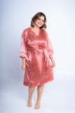 Robe de Cetim Amplo Charlotte