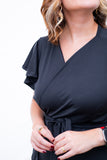 Vestido Malha Confort Manga Envelope Havaí