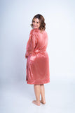 Robe de Cetim Amplo Charlotte