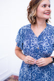 Vestido Malha Confort Manga Envelope Havaí