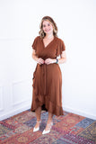Vestido Malha Confort Manga Envelope Havaí