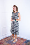 Vestido Malha Confort Regata Midi Sofia