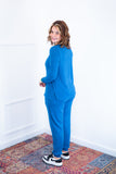 Conjunto Lãzinha Gola Redonda Calça Jogger Com Bolsos Copenhaguen