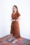 Vestido Malha Confort Manga Envelope Havaí