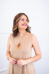 Vestido Sofia - Malha Confort Regata Midi