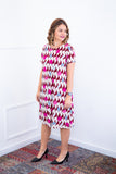 Vestido Sara - Malha Confort Midi com Manga