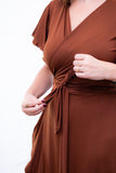 Vestido Malha Confort Manga Envelope Havaí