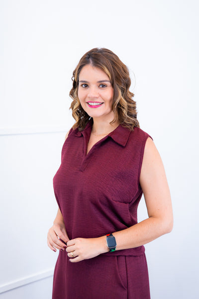 Blusa Júlia – Em Linho Light com Detalhes Laterais