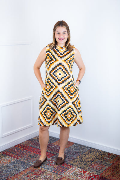 Vestido Emily -  Regata de Amarrar nas Costas em Malha Confort