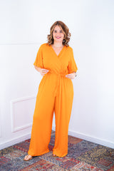 Macacão Turquia Signature – Transpassado com Cintura Ajustável em Viscolycra