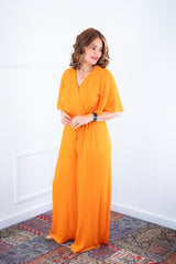 Macacão Turquia Signature – Transpassado com Cintura Ajustável em Viscolycra