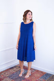 Vestido Malha Confort Regata Midi Sofia