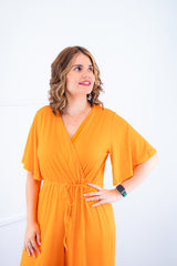 Macacão Turquia Signature – Transpassado com Cintura Ajustável em Viscolycra