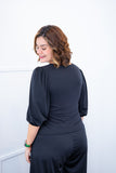 Blusa Gola V em Malha Confort Eduarda
