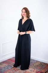 Macacão Turquia Signature – Transpassado com Cintura Ajustável em Viscolycra