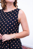 Vestido Malha Confort Regata Midi Sofia