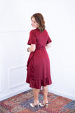 Vestido Malha Fria Envelope Indonesia