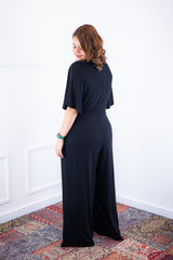 Macacão Turquia Signature – Transpassado com Cintura Ajustável em Viscolycra